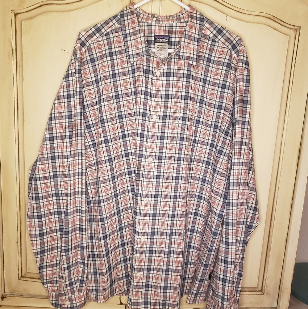 XXL Patagonia long sleeve button down